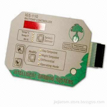 Membrane Switches with Chick Touch Membrane and Various Color Printing